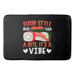 Sushi Style More Than a Bite Bath Mat
