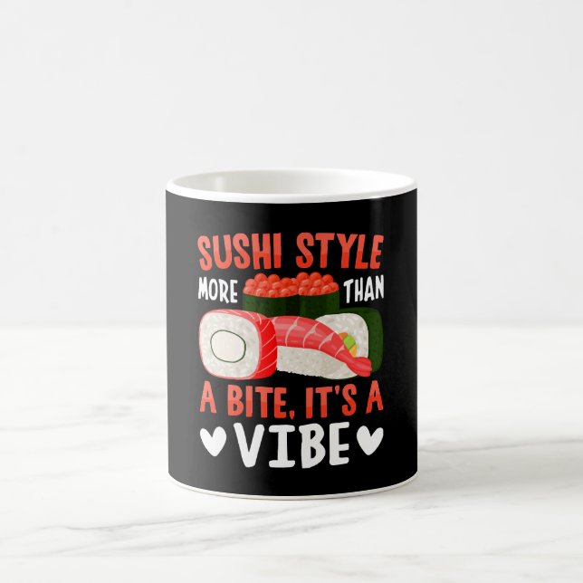 Sushi Style More Than a Bite Coffee Mug (Center)