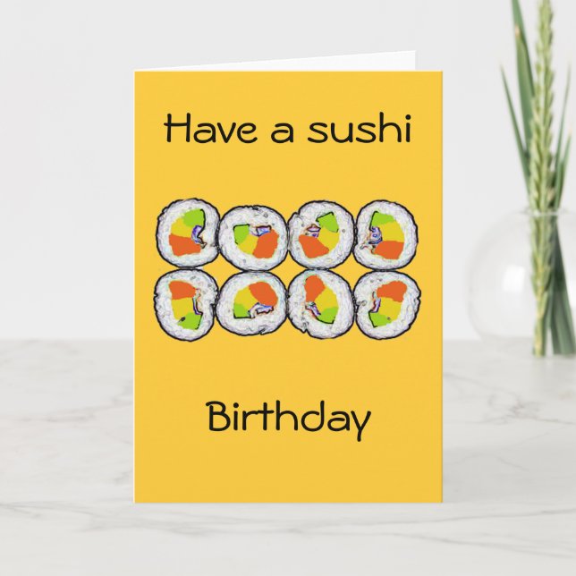 Sushi Sushi Card (Front)