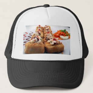 Sushi Sushi Rolls Rice Japanese Food Asian Trucker Hat