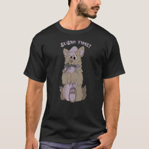 Sushi Time Furry Fandom Fursuiting Cosplay T-Shirt