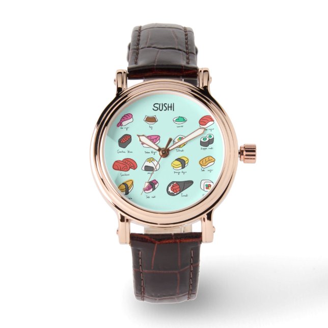 Sushi Time! Get your sushi flavoued time piece! Watch (Front)