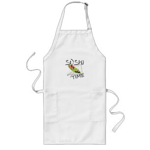 Sushi Time Long Apron