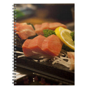 Sushi Time Tuna Tuna Party Fish Food Notebook