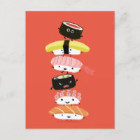 Sushi Tower - A Happy Stack of Sushi Friends
