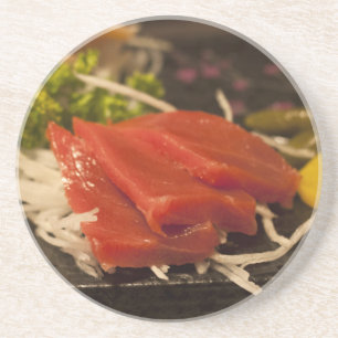 Sushi Tuna Tuna Party Time Fish Food Coaster