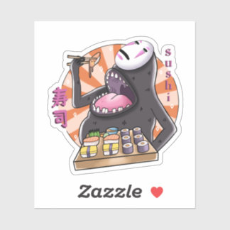 Sushi Vinyl Die-cut Sticker!