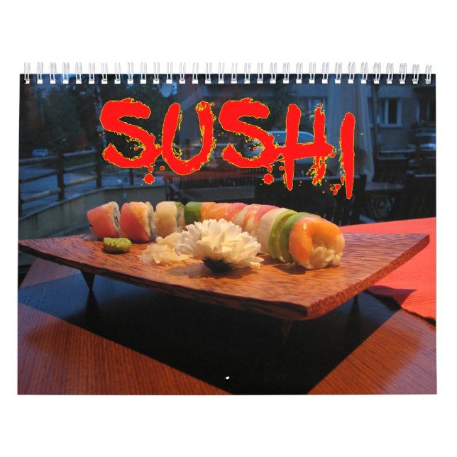 Sushi Wall Calendar (Cover)