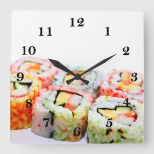 Sushi Wall Clock