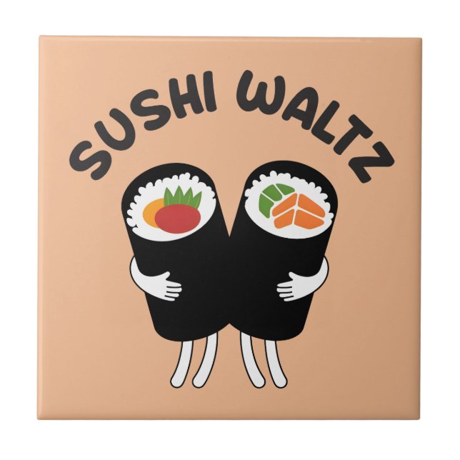 Sushi Waltz  Tile (Front)