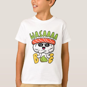 Sushi Wasabi Food Pun Funny Cool  T-Shirt