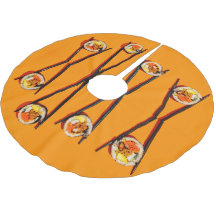 Sushi with Chopsticks