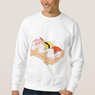 Sushimeow: Purrfection on a Platter Sweatshirt