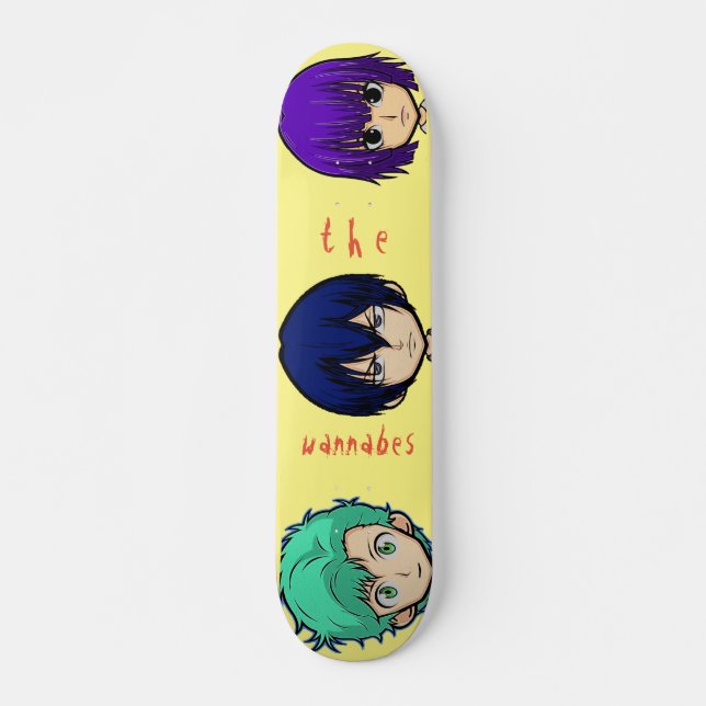SUSHIMMY 7 3/4" Skateboard Deck (Front)
