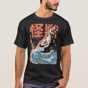 Sushizilla Sushi Monster Japanese Food Kaiju Sush T-Shirt