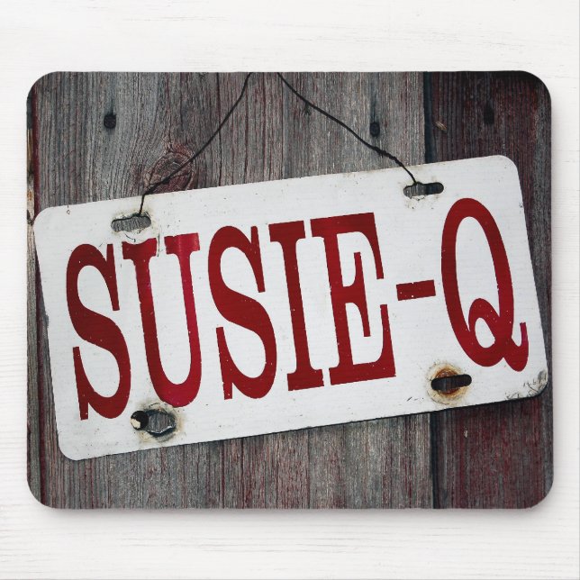 Susie Q Mouse Mat (Front)