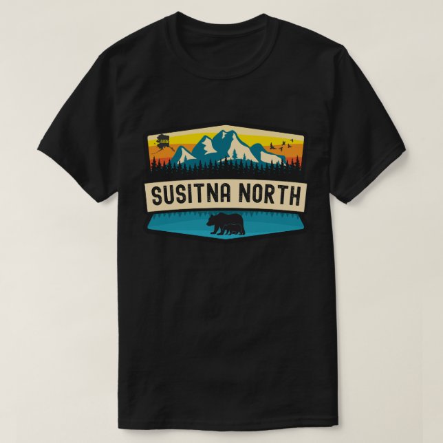 Susitna North, Alaska T-Shirt (Design Front)