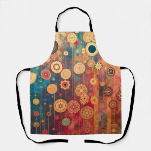 Suspended Gold Apron