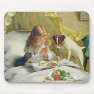 Suspense by Charles Burton Barber Mouse Mat