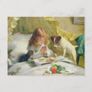 Suspense by Charles Burton Barber Postcard