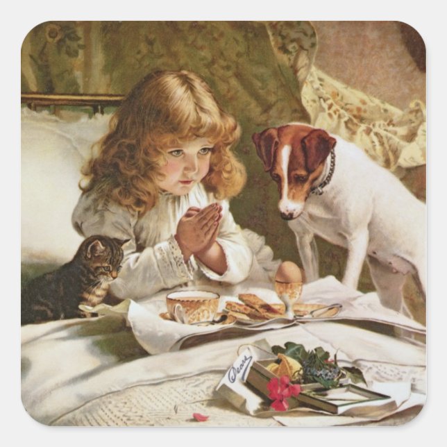 Suspense, poster square sticker (Front)