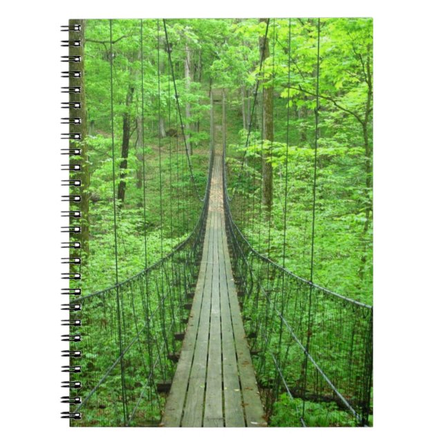 Suspension Bridge Notebook (Front)