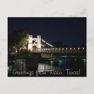 Suspension Bridge Postcard (w/Text)