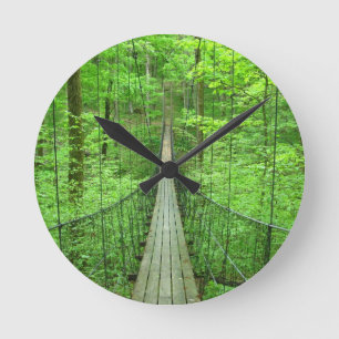 Suspension Bridge Round Clock