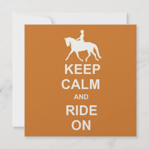 SUSPENSION KEEP CALM 5.25 x 5.25 card