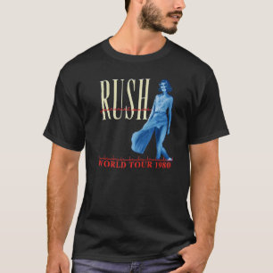 Suspiciouss Girl Classic rushh world tours 1980   T-Shirt