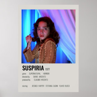 Suspiria Minimalist  Poster