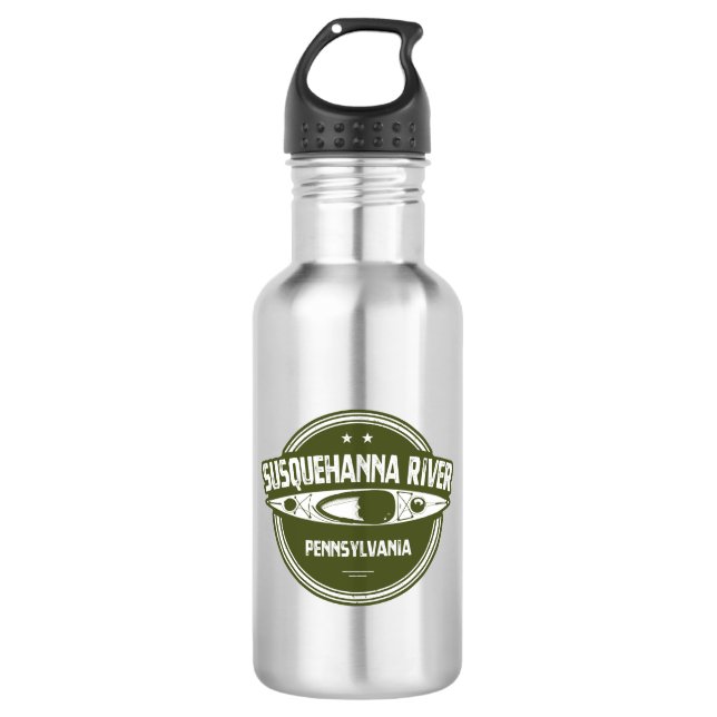 Susquehanna River, Pennsylvania 532 Ml Water Bottle (Front)