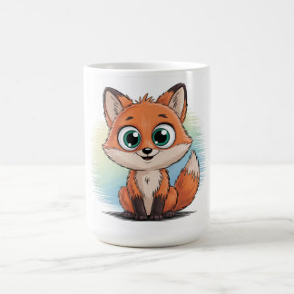 Süßer Fuchs Cartoon | Niedliche Tier Illustration Coffee Mug