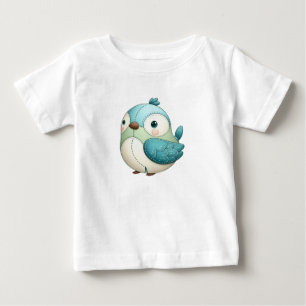 Süßes Babyshirt mit bunten Tieren Baby T-Shirt