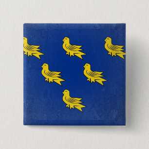 Sussex 15 Cm Square Badge