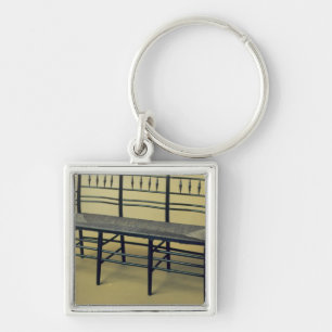 Sussex rush-seated chair (wood and rush) key ring