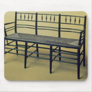 Sussex rush-seated chair (wood and rush) mouse mat