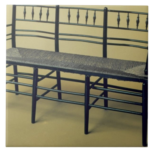 Sussex rush-seated chair (wood and rush) tile (Front)