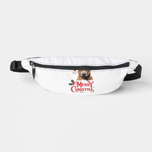 Sussex Spaniel Christmas Bum Bags