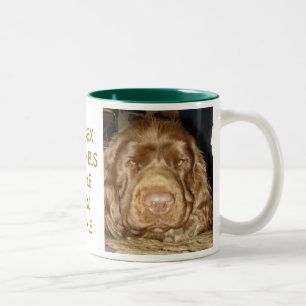 Sussex Spaniel Face Mug