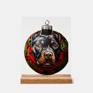 Sussex Spaniel Happy Christmas Acrylic Sign