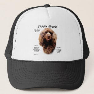Sussex Spaniel History Design Trucker Hat