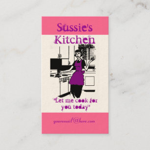 Sussie's Kitchen Business Card