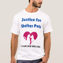 Sustain Our Shelters Justice for Shelter Pets red