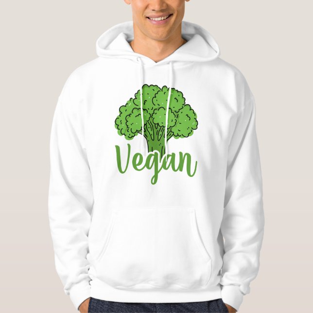Sustainable and Stylish Vegan: Elevate Your Fashio Hoodie (Front)