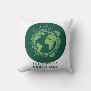 Sustainable Earth Day Cushion