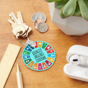 Sustainable Future. Gifts for Her. Gifts for Him Key Ring