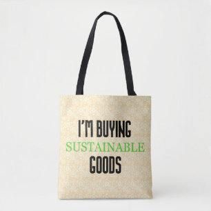Sustainable Goods Yellow Floral Tote Bag