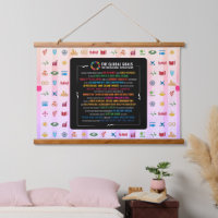 Sustainable Wall Art for Home, Office, Classroom