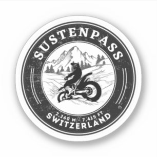 Susten Pass swiss–alps motorcycle tour